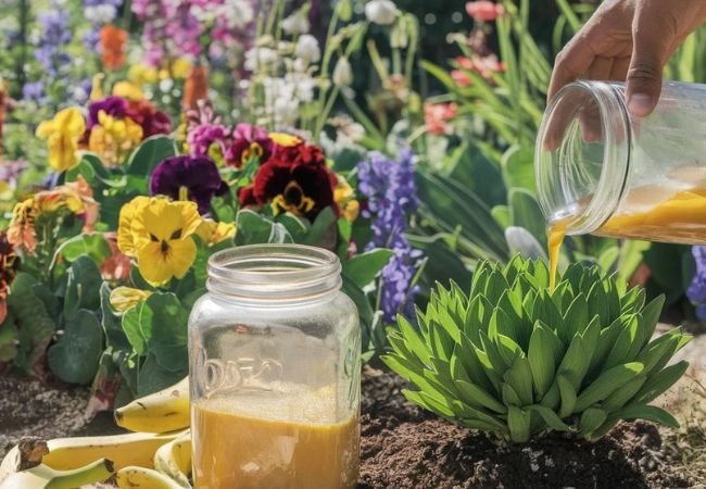 DIY Liquid Fertilizer : Transform Banana Peels and Food Waste into Garden Gold (2024 Guide)