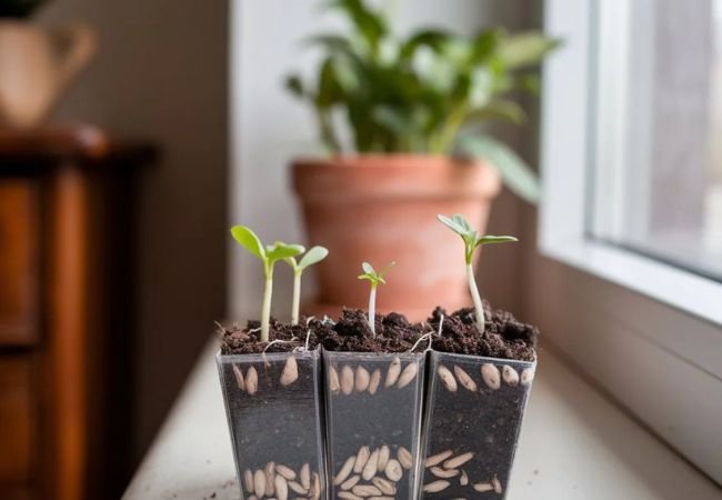 Indoor Houseplant Seeds : Growing Green Companions from Scratch