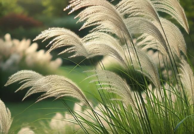 Maiden Grass (Miscanthus sinensis) : A Graceful Ornamental for Your Landscape